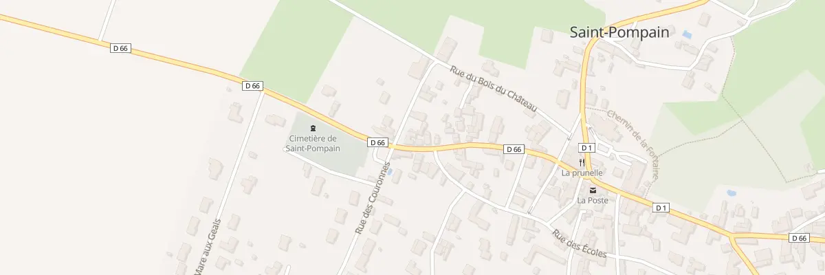 Plan du 50 Rue Alexandre Rousseau à Saint-Pompain