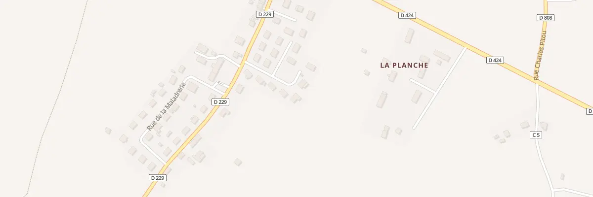 Plan du 5 Le Haut Courtil à La Lande-Patry
