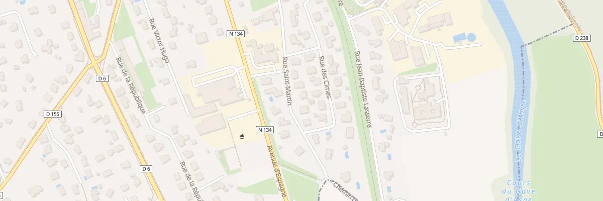 Plan du 9035 Rue Saint Martin à Bidos
