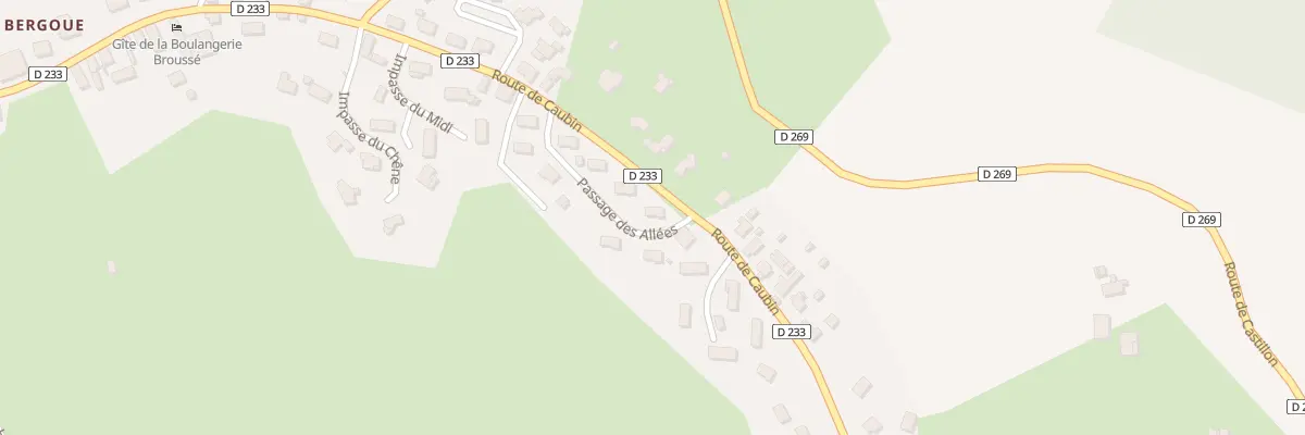 Plan du 20 Rte de Caubin à Arthez-de-Béarn