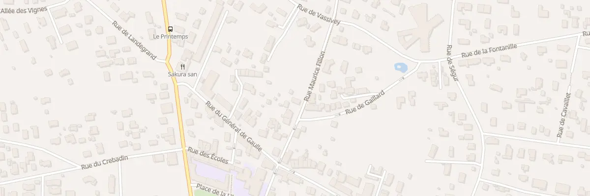 Plan du 33 Rue Maurice Fillon à Parempuyre