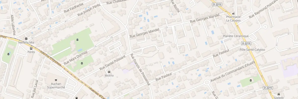 Plan du 34 Rue Francis de Pressense au Bouscat