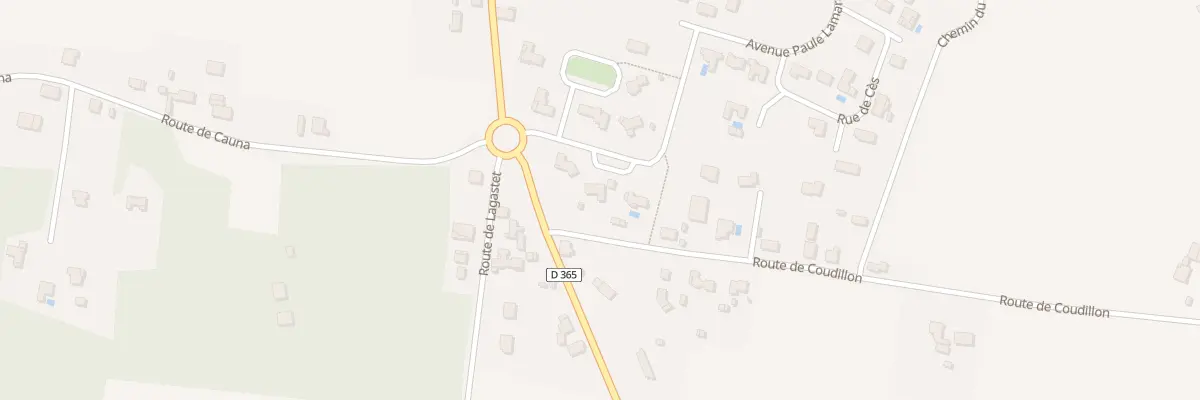 Plan du Bourg à Aurice