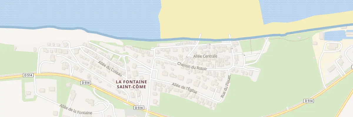 Plan du 9 Che du Rotoir à Saint-Côme-de-Fresné