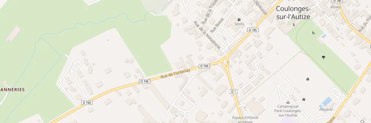 Plan du 31 Rue de Fontenay à Coulonges-sur-l’Autize