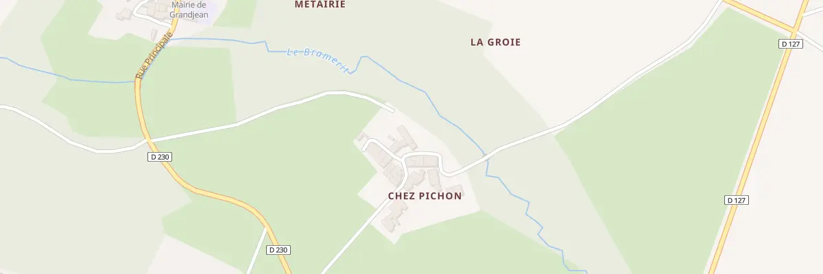 Plan du 27 Rue du Moulin à Grandjean