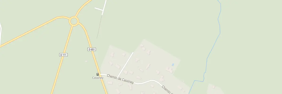 Plan du 7 Che de Cassiney à Saucats
