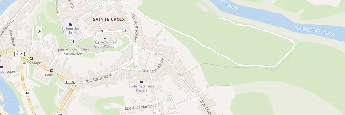 Plan du 3 Rue d’Aspe à Oloron-Sainte-Marie