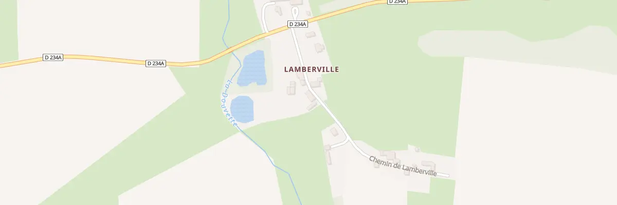 Plan du 4 Che de Lamberville à Bonnemaison