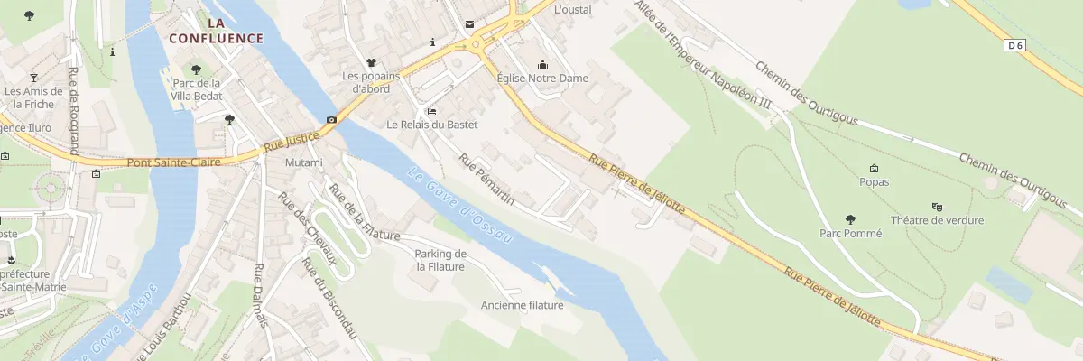 Plan du 2T Rue Jeliotte à Oloron-Sainte-Marie