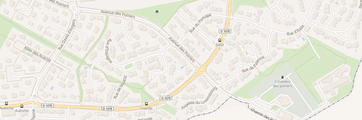 Plan du 45 Av des Poiriers à Montreuil-Juigné