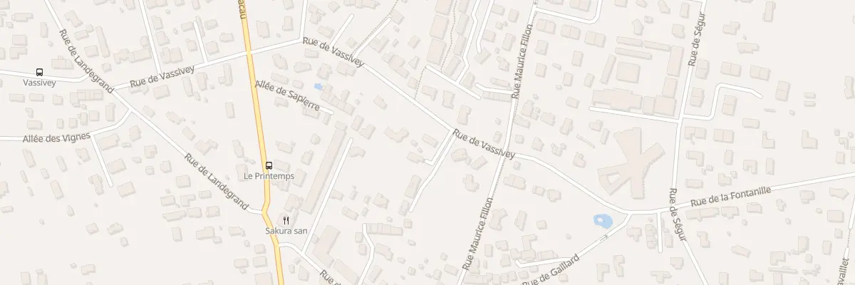 Plan du 34 Rue de Vassivey à Parempuyre