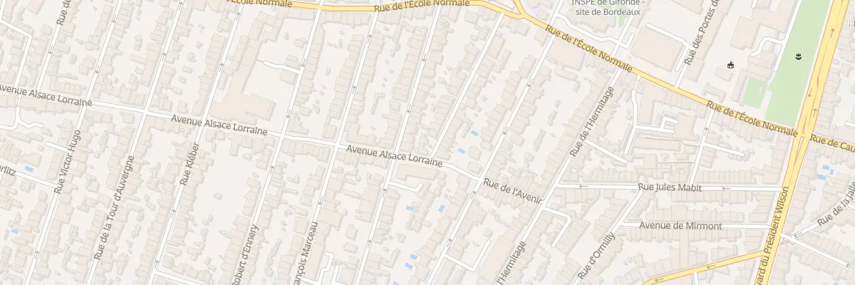 Plan du 43 Rue Jean Cocteau à Bordeaux