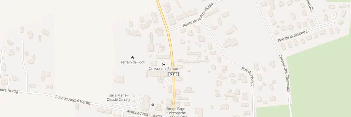 Plan du 2 Rue du Gen de Gaulle à Ludon-Médoc
