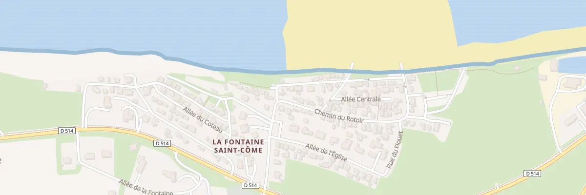 Plan du 5 Che du Rotoir à Saint-Côme-de-Fresné