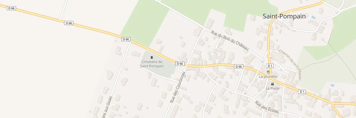 Plan du 52 Rue Alexandre Rousseau à Saint-Pompain