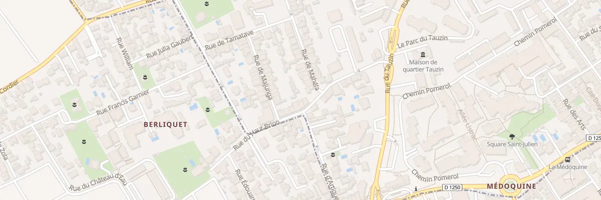 Plan du 39 Rue du Haut-Brion à Bordeaux
