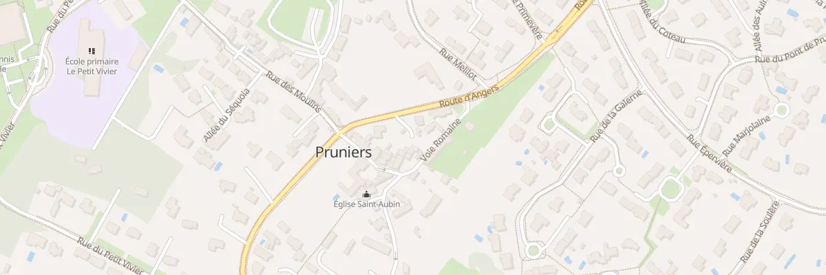 Plan du 2B Rte d’Angers à Bouchemaine