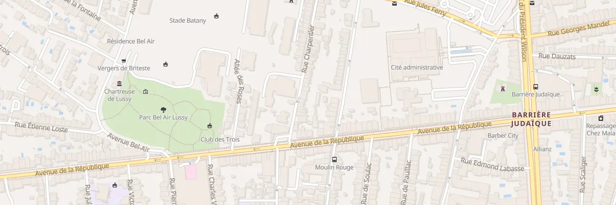 Plan du 54 Rue Charpentier à Bordeaux