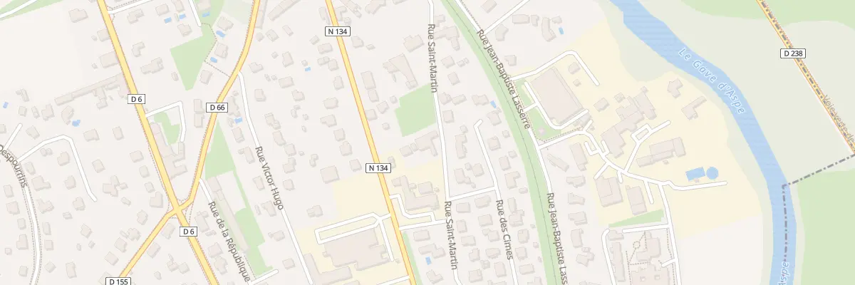 Plan du 16 Rue Saint Martin à Bidos