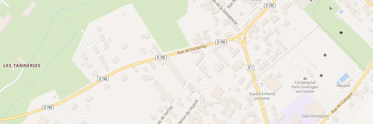 Plan du 30 Rue de Fontenay à Coulonges-sur-l’Autize