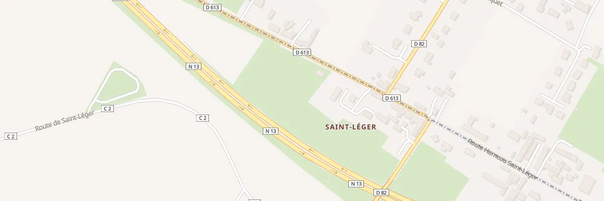Plan du 5106 Saint Leger à Carcagny