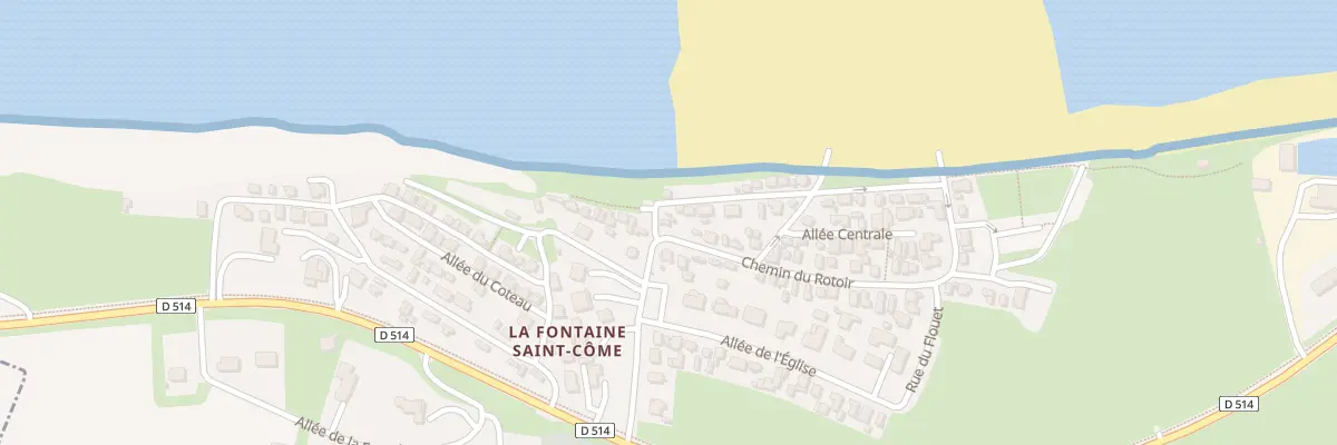 Plan du 3B Che du Rotoir à Saint-Côme-de-Fresné