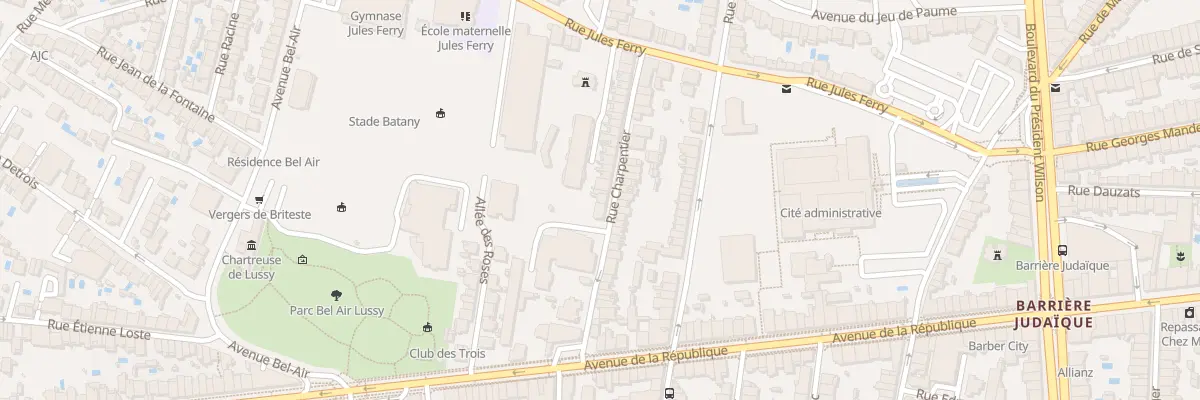 Plan du 37 Rue Charpentier à Bordeaux