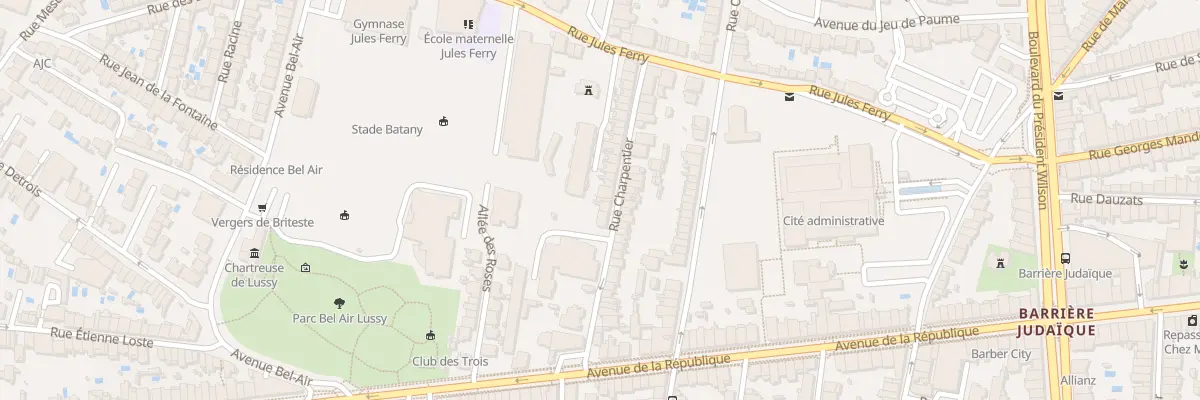 Plan du 35 Rue Charpentier à Bordeaux
