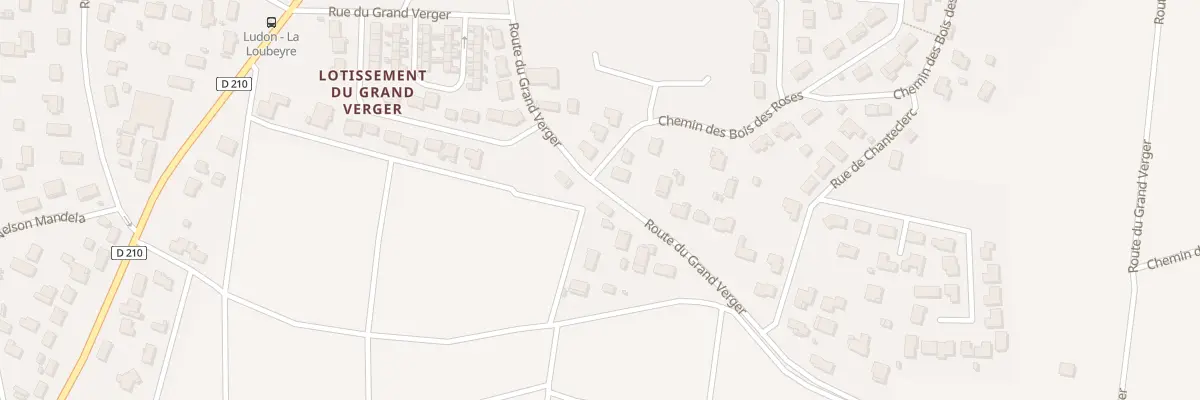 Plan du 29B Rte du Grand Verger à Ludon-Médoc