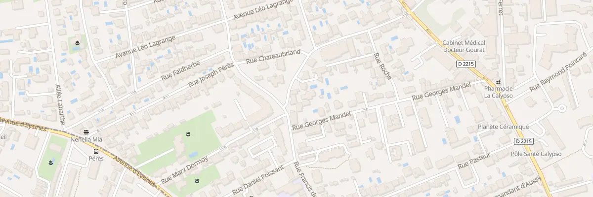 Plan du 14B Rue Francis de Pressense au Bouscat