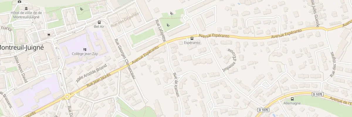 Plan du 3 Rue de Kamen à Montreuil-Juigné