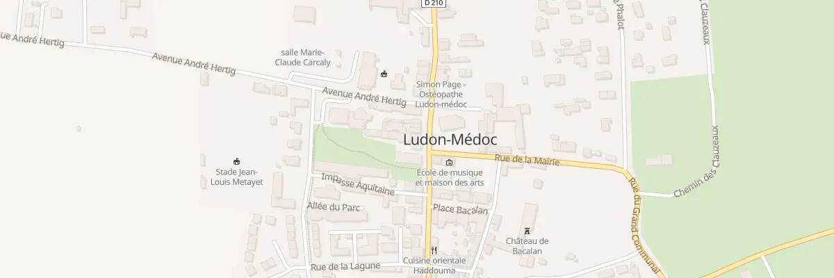 Plan du 31 Rue du Gen de Gaulle à Ludon-Médoc