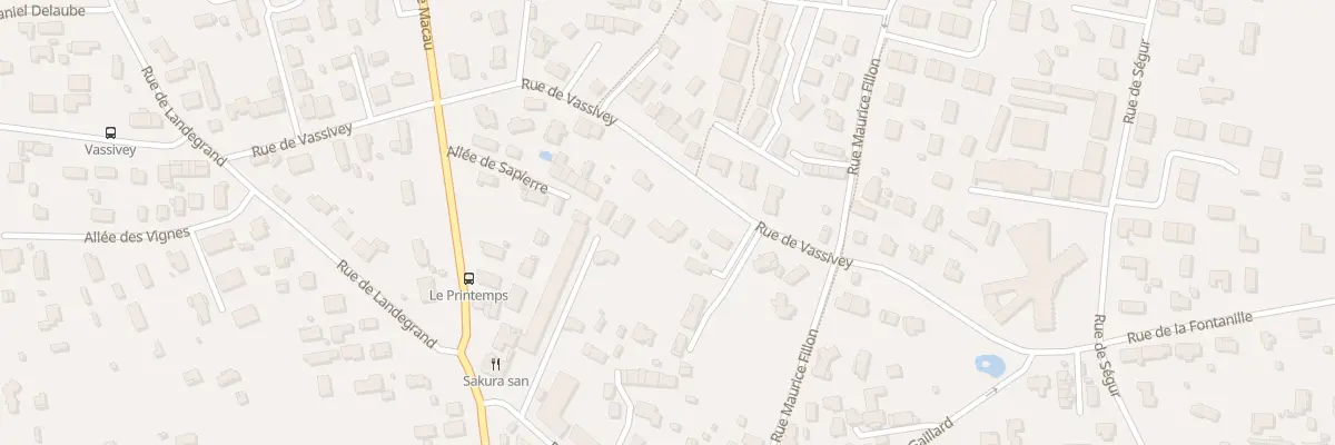 Plan du 30 Rue de Vassivey à Parempuyre