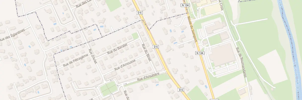 Plan du 4 Rue du Binet à Gurmençon