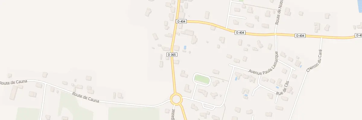 Plan du 201 Rte de Saint-sever à Aurice