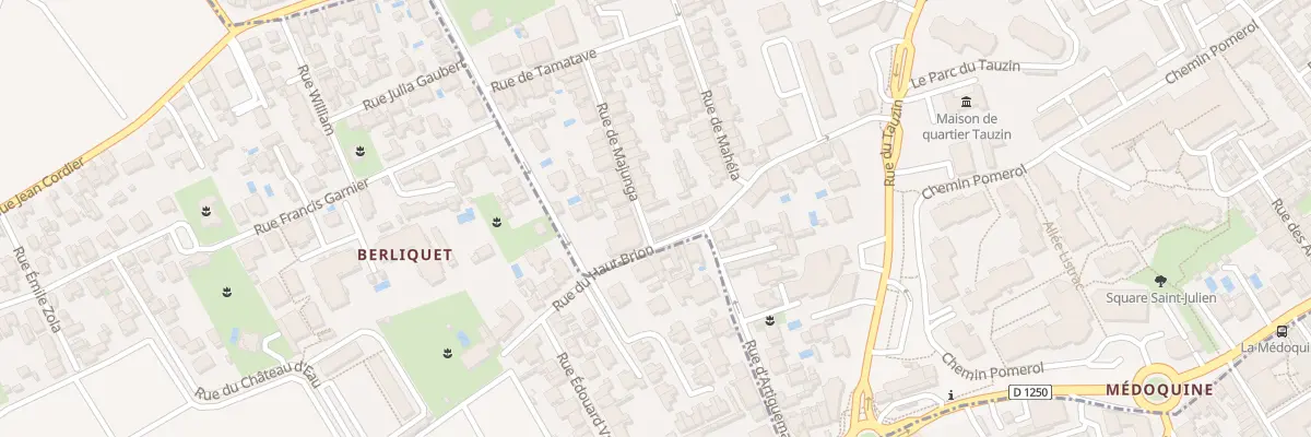 Plan du 49 Rue du Haut Brion à Bordeaux