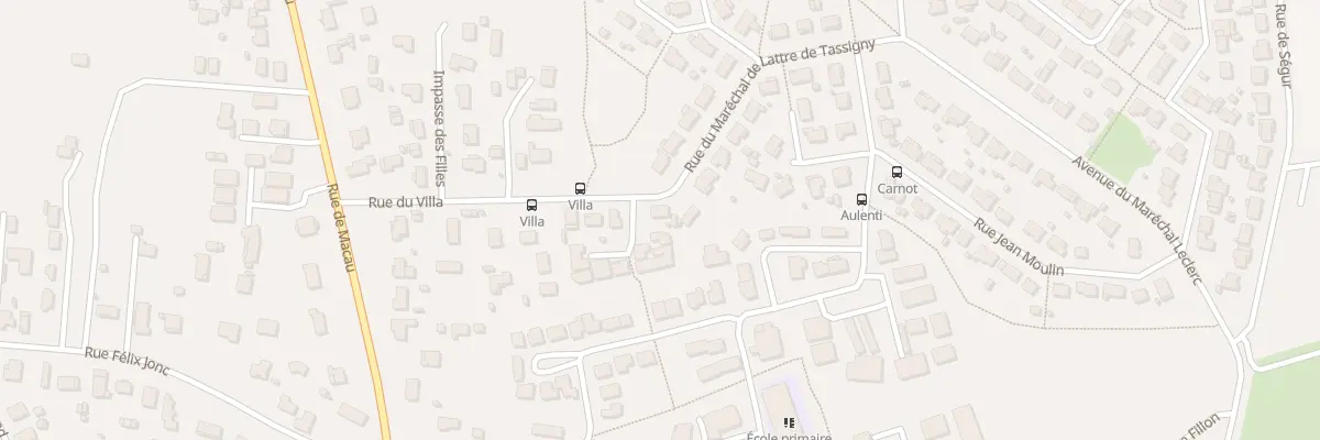 Plan du 18 Rue du Villa à Parempuyre