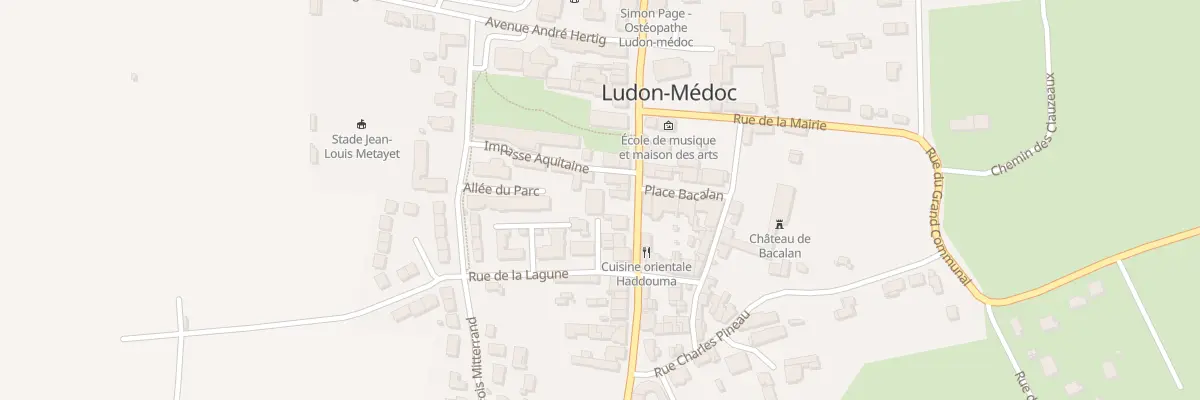 Plan du 41B Rue du Gen de Gaulle à Ludon-Médoc