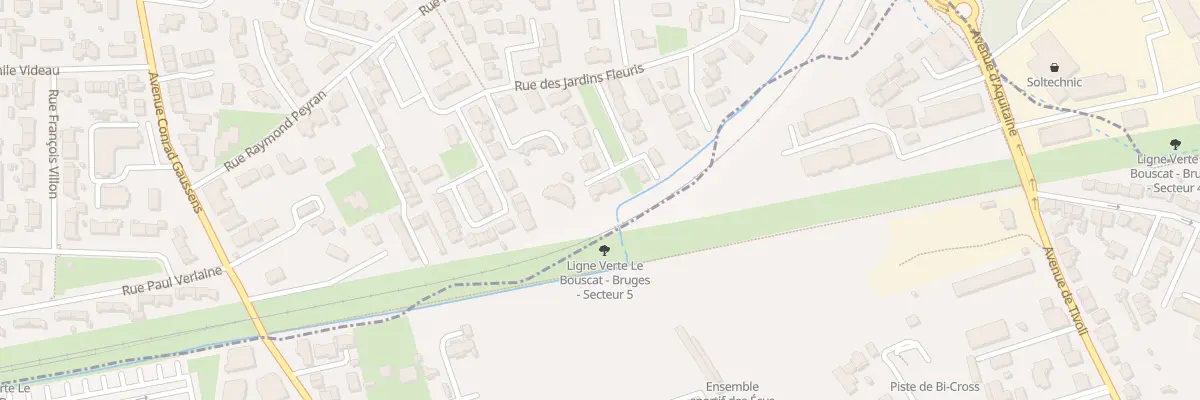 Plan du 15 Rue de la Charmille à Bruges
