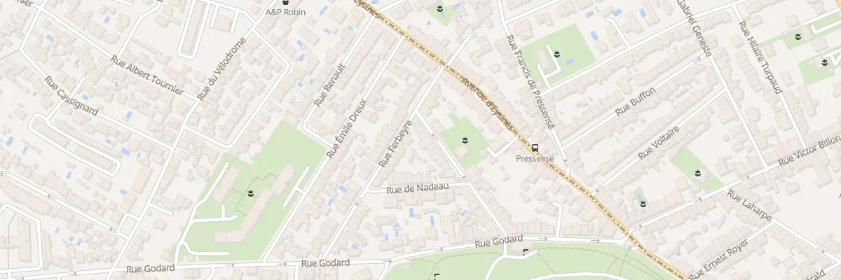 Plan du 38 Rue Gergeres à Bordeaux