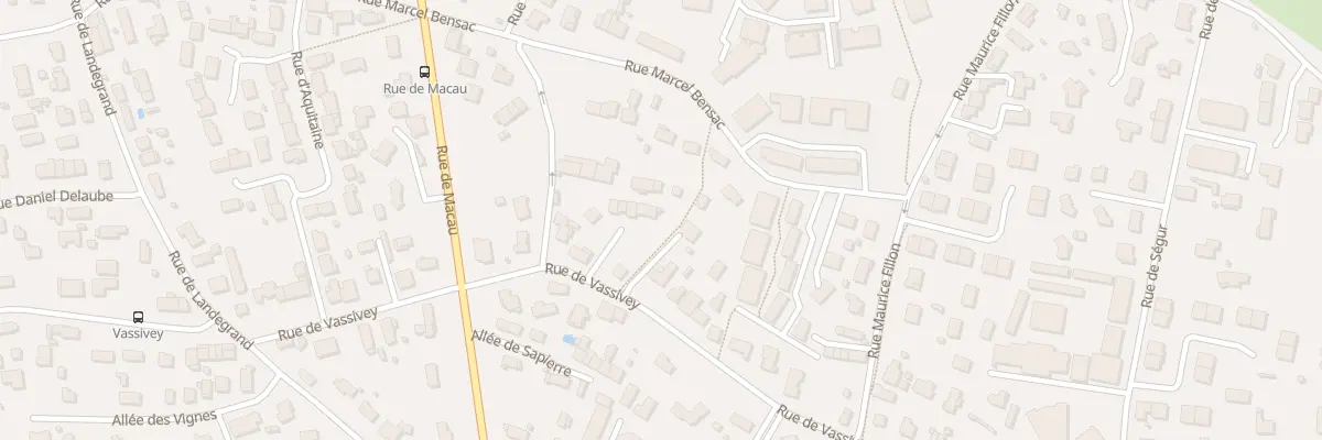 Plan du 23 Rue de Vassivey à Parempuyre