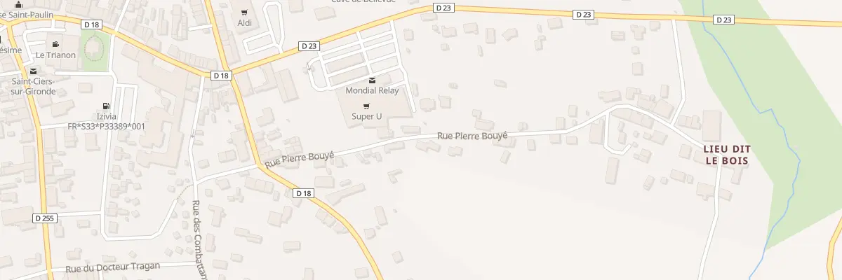 Plan du 12A Rue Pierre Bouyé à Saint-Ciers-sur-Gironde