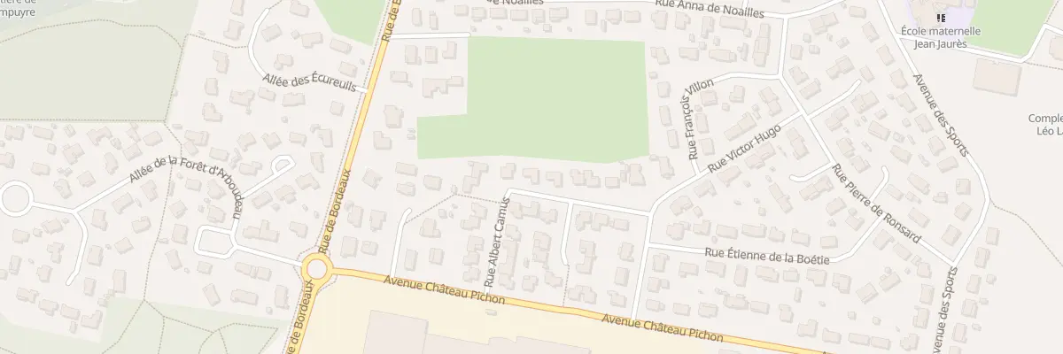 Plan du 20 Rue Victor Hugo à Parempuyre