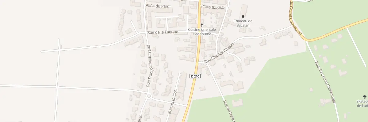 Plan du 63C Rue du Gen de Gaulle à Ludon-Médoc