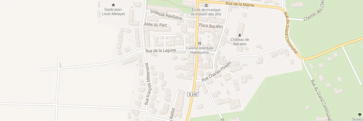 Plan du 51 Rue du Gen de Gaulle à Ludon-Médoc