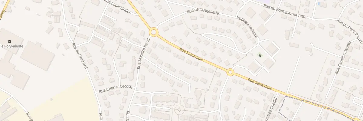Plan du 454 Rue de Saint-Ouis à Mayenne