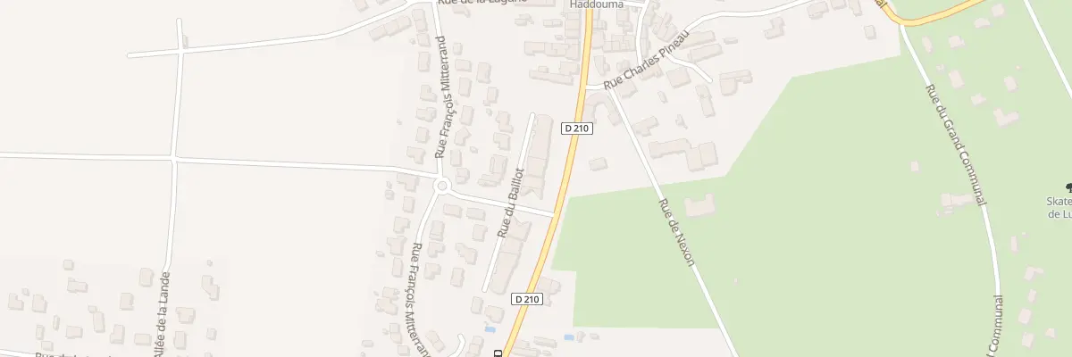 Plan du 9001 Rue du Gen de Gaulle à Ludon-Médoc