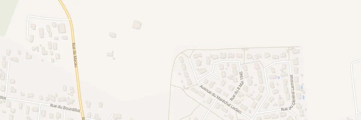 Plan du 51 Av du Maréchal Leclerc à Parempuyre