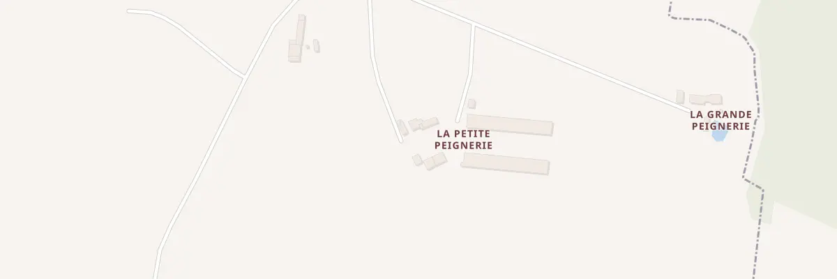 Plan du 1 La Petite Peignerie à Ruillé-Froid-Fonds
